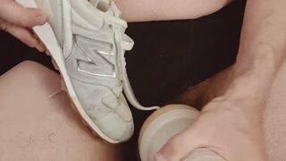 Masturbating with New Balance