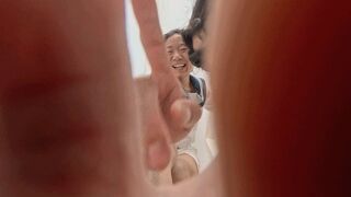 8k VR360The Little Man Was Shrunk and Destroyed by His Two Girlfriends