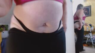 1398 Dettele sniffs my anus after I get home on a sweaty day. So close his nose got brown!