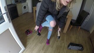 Chelsea's High Heels Punishment (4K)