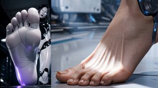 Dual Cyborg Foot Domination – Controlled Submission & Psychological Breakdown