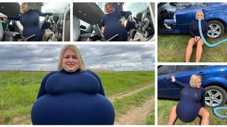 Inflated and stuck on the road MP4