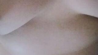 filling up my belly button with chocolate syrup