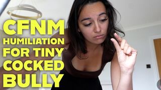 CFNM Humiliation For Tiny Cocked Bully