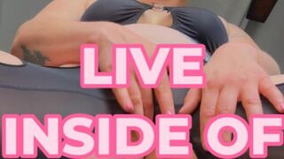 GIANTESS Live Inside Of My Pussy!