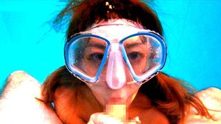 Underwater Fun With Hinata 2704x1520p