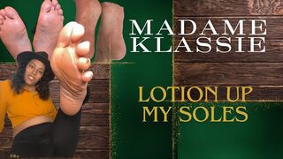 Madame Klassie After Shower Lotion up my Sole