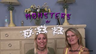 Two Milf Sluts Suck Off Cock To An ENORMOUS Facial