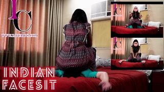 Indian Full Weight Facesitting and Bouncing