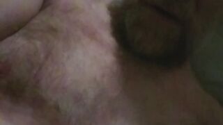 Massive cumshot JO Cum clean up Pop
