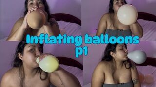 INFLATING BALLOONS P1.