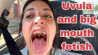 Playing with my uvula in the car on my way home.