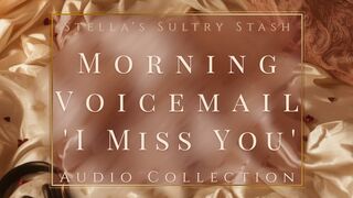 Morning Voicemail – “I Miss You” | Girlfriend Experience, Soft Voice, Intimate Audio, British Accent