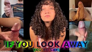 If You Look Away You're Gay! - MAKE ME BI, ENCOURAGED BI, JOI by Goddess Ada