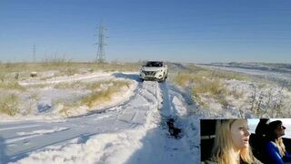 DOMINES IN A CAR DESTRUCTING TOYS full video 9 min