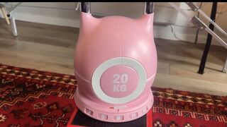 Mistress Ivy in 20k ball stretcher and welcome to the Spanking Machine!