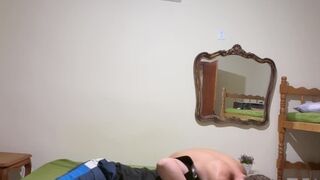 MASTER J HARD CHOKE ON UNDERWEAR