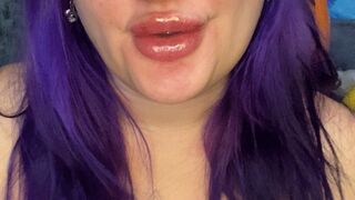 hotting blowjob dildo and sexy play on inflatable duck