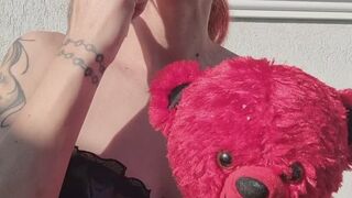 Disgusting Plushie Humiliation – Nose Picking, Table Wipe & Leather Boot Crush