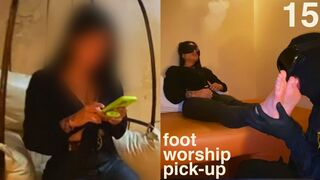 Beach Resort Waitress Is Picked Up During Her Lunch Hour To Have Her Feet Licked & Toes Sucked Passionately While Blindfolded & Smoking - Foot Worship Pick Up 15
