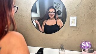 SCARLETT VENOM: Curvy Redhead Tight Outfit Try-On Haul