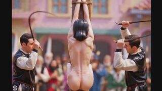 The Art of the Back Whipping - Public Demonstration