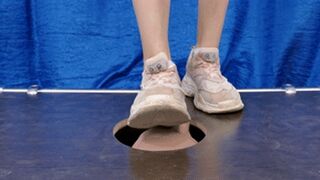Your floor-face will be crushed under my dirty gym sneakers (part 1 of 2), flo058x 1080p