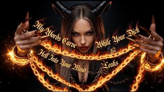 My Words Carve Hell Into Your Mind While Your Dick Leaks