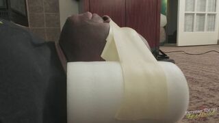 Mistress Mo: Rough Foot Smothering in Yoga Socks & Smelly Barefeet (FULL)- POV