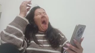 I yawn while I study