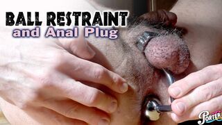 Ball Restraint and Anal Plug