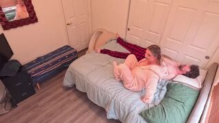 Stepsister shares a bed and wants you inside her