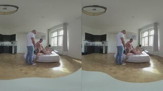 Lucy Mendez - Vr Behind The Scenes Part Two - Double Vaginal & Dp Demolition Makes Little Latina Squirt
