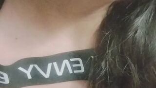 sexy smoking and sexy belly play