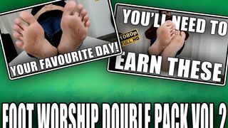 Foot Fetish Double Pack Vol 2 - Full HD 1080p - KingMarti