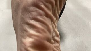 Repeated knockouts by my big size 11 feet