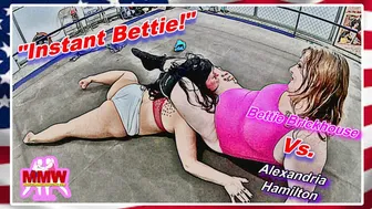 Modest Moms Wrestling