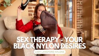 Sex Therapy - Black Nylons & All Your Femdom Desires