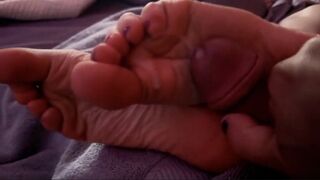 Ignored Soles Fucking Before Bed Time
