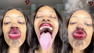 Juicy Red Lips Oral Fixation
