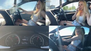 Fast driving and smoking red Marlboro CUSTOM MP4
