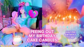 peeing out my birthday cake candles FINAL