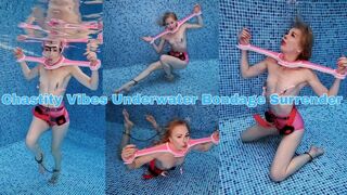 Chastity Vibes Underwater Bondage Surrender - MOV