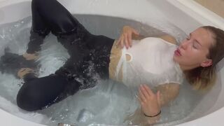 Wet Hit My Pussy Hard and Jerk Off! Slap Naked Pussy Too!