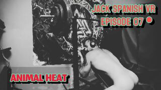 Home Gym Solo Male Naked Training and Masturbating 8K