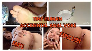 GIANTESS - ACCIDENTAL ANAL VORE - FARTS AND EXPULSION
