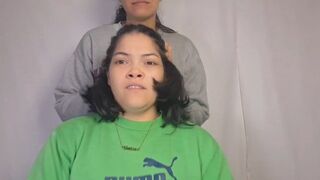 Hair pulled by my ex-boyfriend's girlfriend