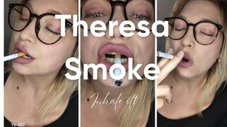 Theresa Smoke Furious You Quit – Smoke Humiliation, Breath Control Domination, Smoking Fetish