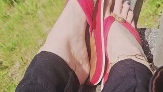 POV: You`re Sitting With Me in the Sun...Watching My Feet All Day