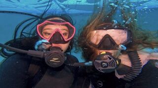 Pleasing Your Underwater Scuba Fetish with Nathalia and Raven 1080p
